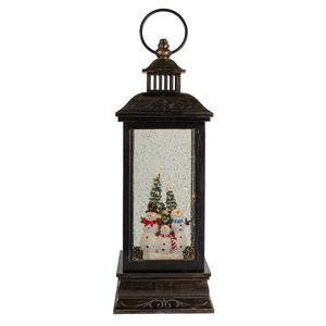 Northlight LED Snowman Family Christmas Snow Globe