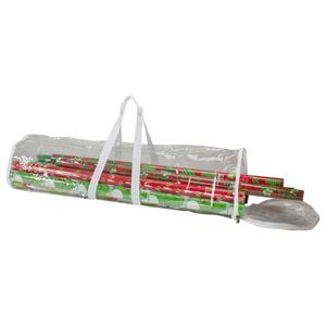 Northlight Transparent Christmas Gift Wrap Organizer Bag alternate view