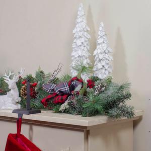 Northlight 6ft. Plaid Artificial Christmas Garland alternate view