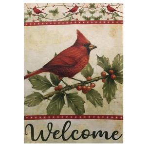 Northlight Cardinal Christmas Garden Flag