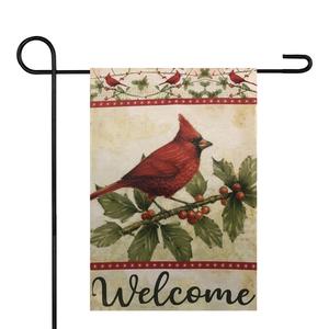 Northlight Cardinal Christmas Garden Flag alternate view