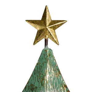Northlight Metal Rustic Layered Christmas Tree with Star alternate view
