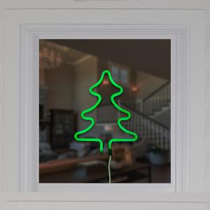 Northlight LED Christmas Tree Window Light alternate view