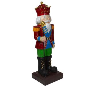 Northlight 22in. Red & Blue Nutcracker Soldier Christmas Figure alternate view