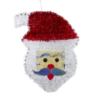 Northlight 19in. Santa Claus Christmas Window Decoration