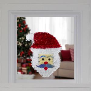 Northlight 19in. Santa Claus Christmas Window Decoration alternate view