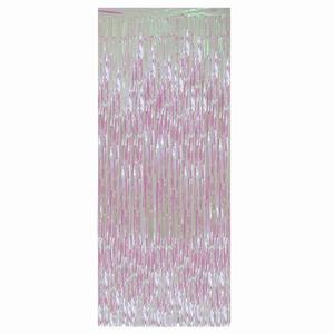 Northlight Iridescent Tinsel Christmas Curtain