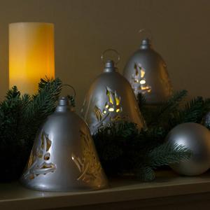 Northlight 3pc. LED Musical Bells Christmas Decoration alternate view