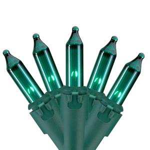 Northlight 100ct. Teal Green Mini Christmas Lights