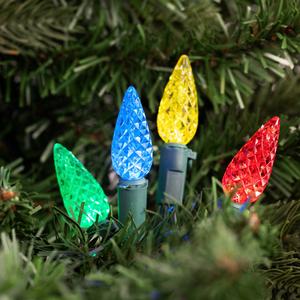 Northlight 200ct. Multicolor LED C6 Christmas Lights alternate view