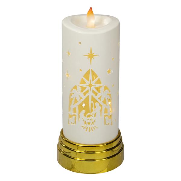 Northlight Nativity Scene Flameless Candle
