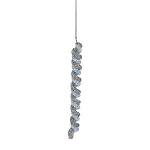 Northlight Spiral Twisted Icicle Christmas Ornament