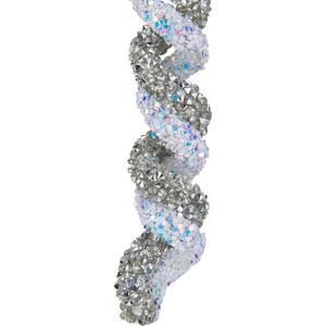 Northlight Spiral Twisted Icicle Christmas Ornament alternate view