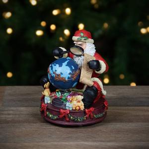 Northlight 5.75in. Musical Santa Claus Christmas Figure alternate view