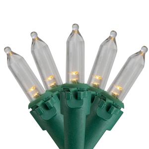 Northlight 33ft. LED Clear Mini Christmas Lights