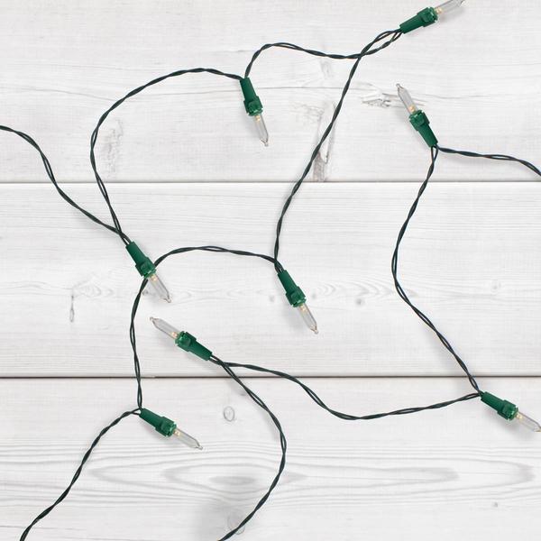 Northlight 33ft. LED Clear Mini Christmas Lights alternate view