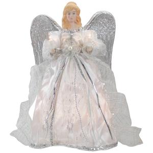 Northlight 12in. Angel with Wings Christmas Tree Topper