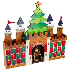 Northlight 20.5in. Nutcracker Christmas Advent Calendar alternate view