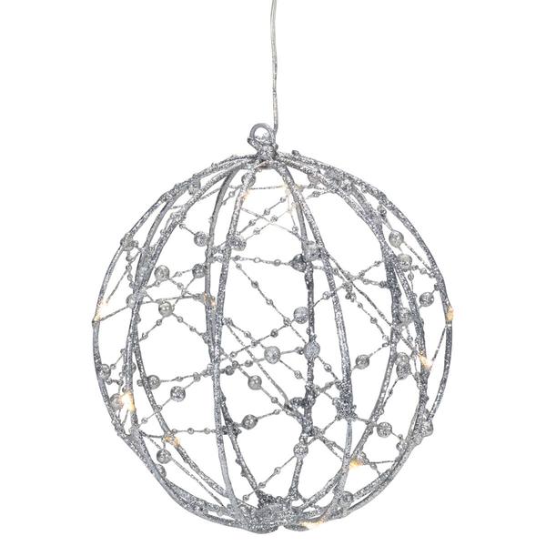 Northlight 8in. LED Christmas Hanging Ball