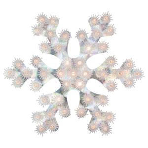 Northlight Holographic Snowflake Christmas Window Decor
