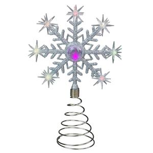 Northlight 11in. LED Snowflake Christmas Tree Topper
