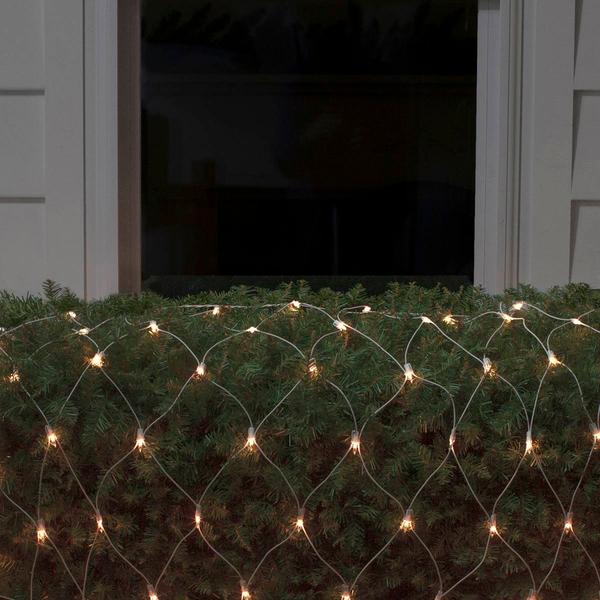 Northlight 6ft. Clear Mini Net Style Christmas Lights alternate view
