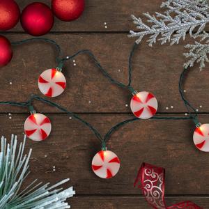 Northlight 6ft. Peppermint Christmas Light Set alternate view
