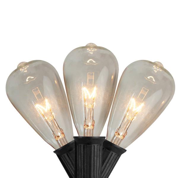 Northlight 10ct. Edison Glass Christmas Patio Light Set