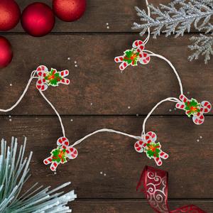 Northlight 10ct. Candy Cane Christmas Light Set alternate view
