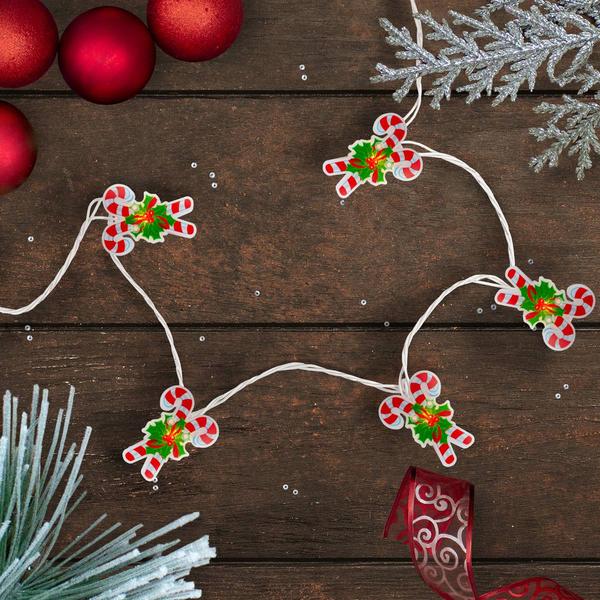 Northlight 10ct. Candy Cane Christmas Light Set alternate view