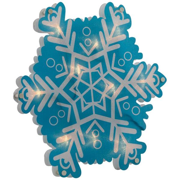Northlight Lighted Snowflake Window Christmas Decor alternate view