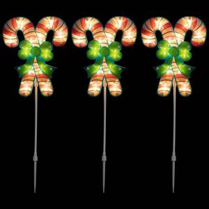 Northlight Christmas Candy Pathway Markers - Set of 3 alternate view
