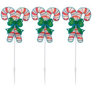 Northlight Christmas Candy Pathway Markers - Set of 3