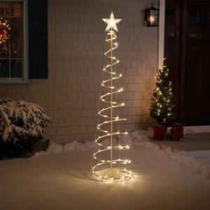 Northlight 6ft. Warm White Cone Outdoor Christmas Decor alternate view