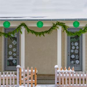 Northlight 6in. LED Sphere Outdoor Christmas Decor alternate view