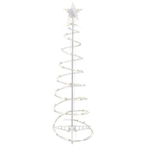 Northlight 4ft. Warm White LED Spiral Cone Tree