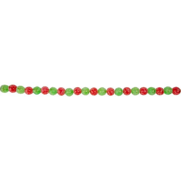 Northlight 6in. Glittered Candy Drop Christmas Garland