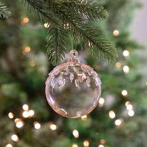 Northlight 3in. Iridescent Glass Ball Christmas Ornament alternate view