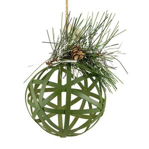 Northlight 5in. Rattan Style Christmas Ball Ornament