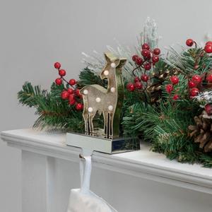 Northlight LED Reindeer Stocking Hook alternate view