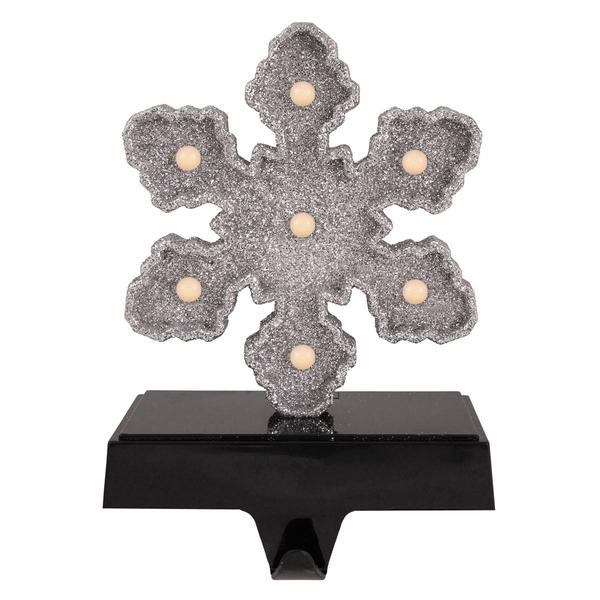 Northlight LED Glittered Snowflake Stocking Hook