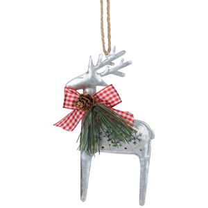 Northlight Metal Reindeer Christmas Ornament