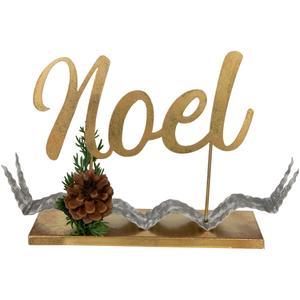 Northlight 11in. Noel Tabletop Christmas Decor