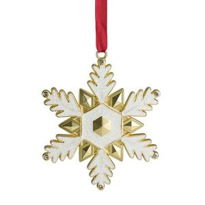 Northlight 3.5in. Gold Snowflake Christmas Ornament