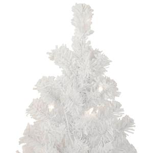 Northlight 3.5ft. Pre-Lit White Tinsel Tree alternate view