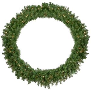 Northlight 48in. Pre-Lit Rockwood Pine Christmas Wreath