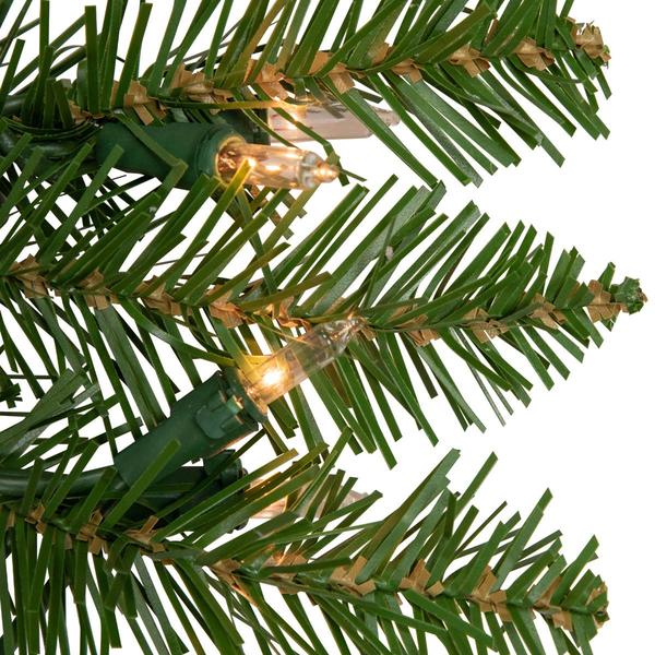 Northlight 48in. Pre-Lit Rockwood Pine Christmas Wreath alternate view