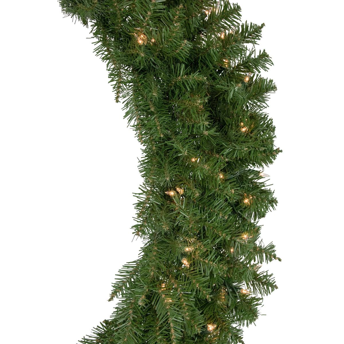 Northlight Seasonal 48in. Pre-Lit Rockwood Pine Christmas Wreath