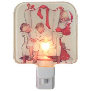 Northlight Norman Rockwell Sleeping Children Nightlight