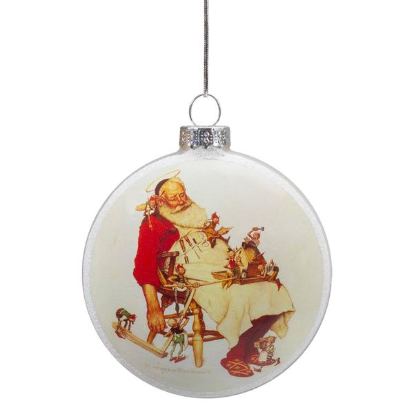 Northlight Norman Rockwell Santa & His Helpers Ornament